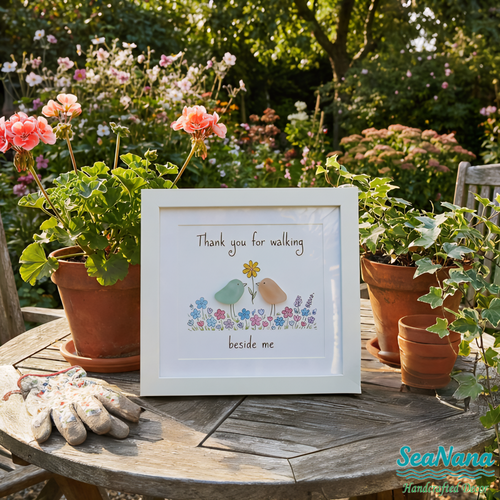 Heartfelt Sea Glass Bird Art: Unique Gifts to Honor Your Closest Friends
