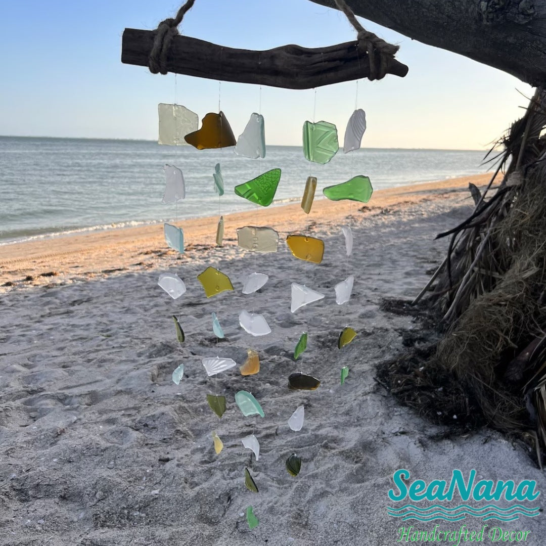 🌊 Sea Glass Wind Chime